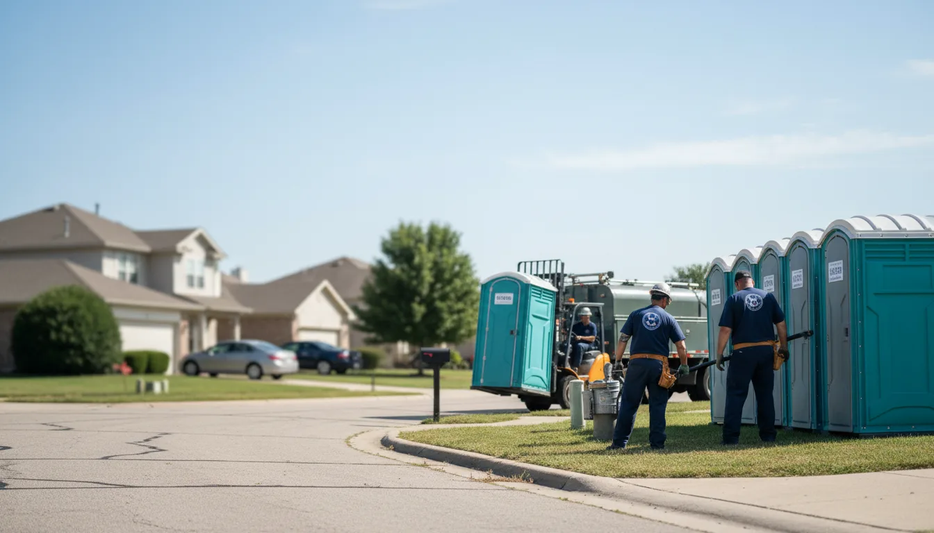Porta Potty Rental in West Farmington, OH near me